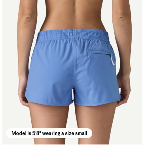 Patagonia Women's Stretch Micro Shorts 2" Large - Picture 2 of 7